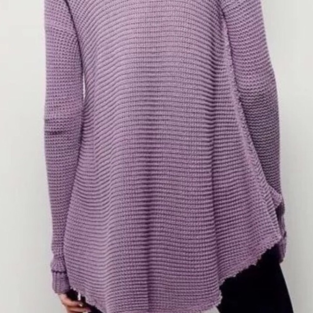 Lilac Knit Free People Sweater - Picture 2 of 3